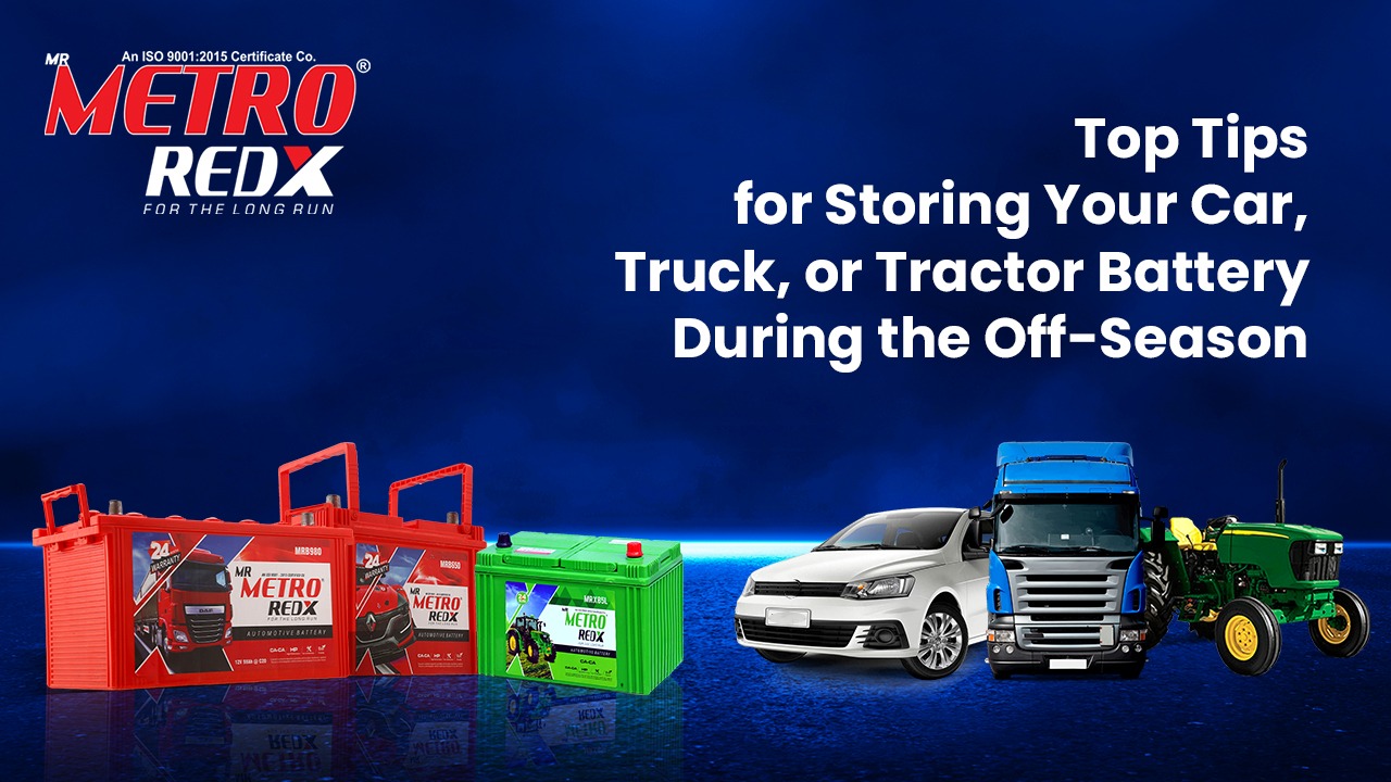 Top Tips for Storing Your Car, Truck, or Tractor Battery During the Off-Season