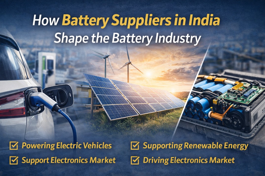 How Battery Suppliers in India Shape the Battery Industry
